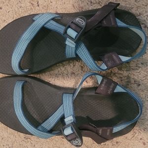 Chacos women's size 10 blue strap